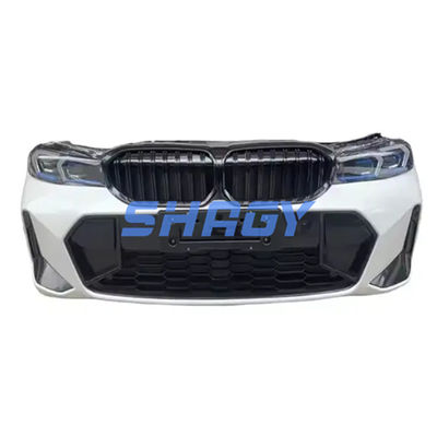 Carbon FIber Look Car Front Lip Voor BMW 3 Series G20 2018-2022 Neus snijden