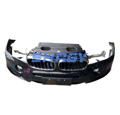 Carbon Fiber Front Bumper Lip Chin Voor BMW F16 X6 Sedan 2016-2020 Neusknip