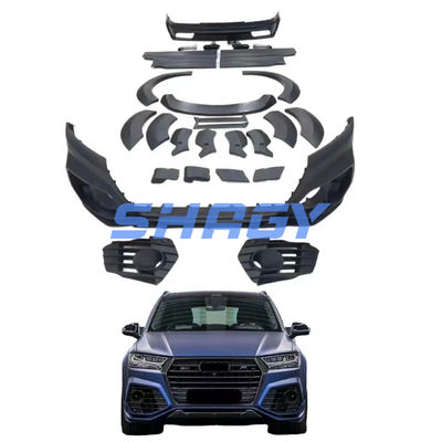 Audi Q7 Body Kit Q7 Upgrade ABT Style Front Bumper Achter Bumper Wide Body Kit